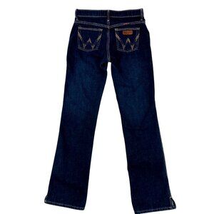 Wrangler Womens Mid Rise Cash Riding Cowgirl Bootcut Jeans 5/6 X 34